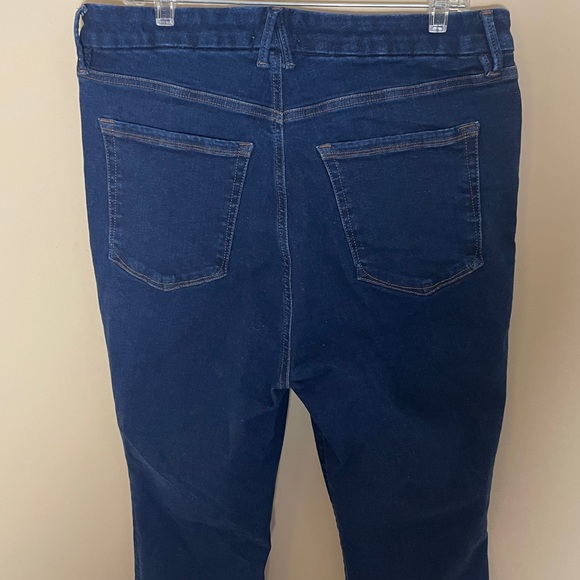 Good American Always Fits Good Legs Skinny Jeans Size 14 - 18 Dark Wash - Picture 4 of 11